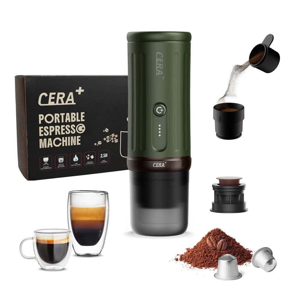 【送料無料・税込】【1年保証】Cerapresso（全自動抽出・ポータブルエスプレッソマシン） - NEU CERA+ 日本公式