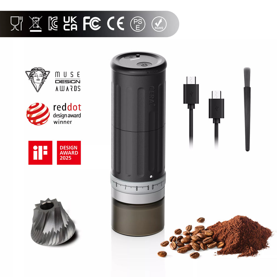 CGE03 Portable Electric Coffee Grinder - NEU CERA+ 日本公式