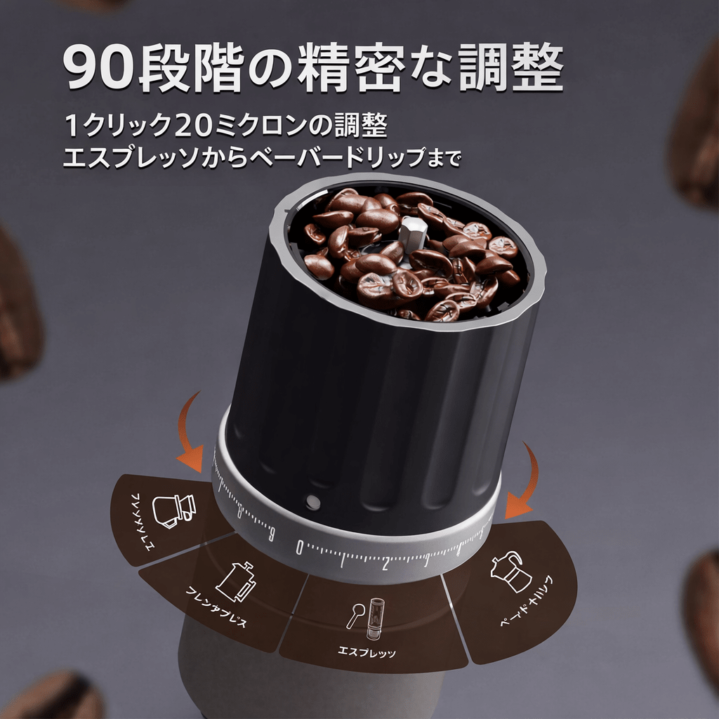 送料無料・正規品】CERA+最新モデルコーヒーグラインダー【1年保証